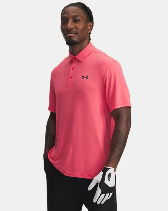 UA Playoff 3.0 Stripe Mens Polo