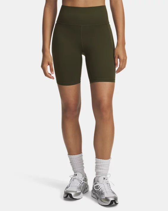 UA Meridian Womens 7" Bike Shorts